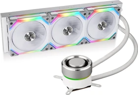 Lian Li Galahad AIO Uni Fan SL Edition 360 White V2, weiß
