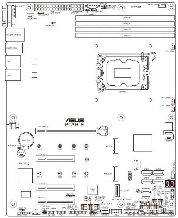 ASUS P13R-E (Intel 1700)