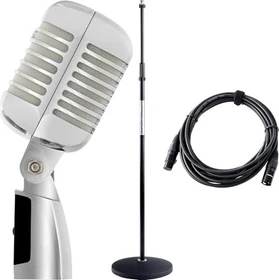 Pronomic DM-66 Set silber/weiß