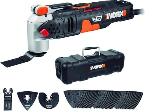 Worx F-50 Sonicrafter Elektro-Multifunktionswerkzeug inkl. Zubehör