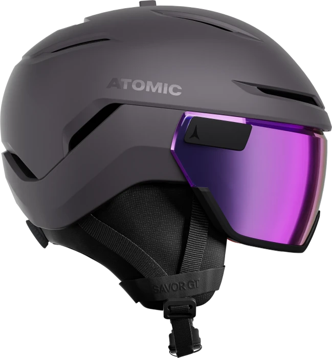 Atomic Savor GT Visor Stereo Helm iron ore