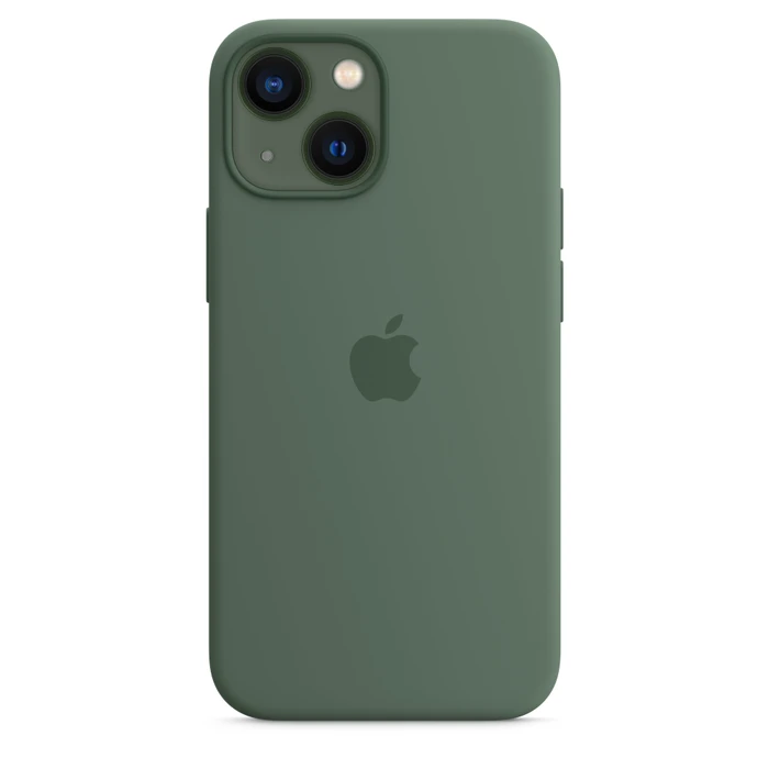 Apple Silikon Case mit MagSafe für iPhone 13 Mini Eukalyptus