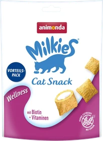 animonda Milkies Cat Snack Knusperkissen Wellness, 120g