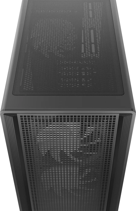 DeepCool CC550 4F, schwarz, Glasfenster