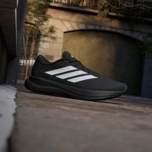adidas Runfalcon 6 core black/cloud white/carbon (Herren)
