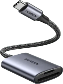 Ugreen 2-in-1 Card Reader, USB-C 3.0 [Stecker] (80888)