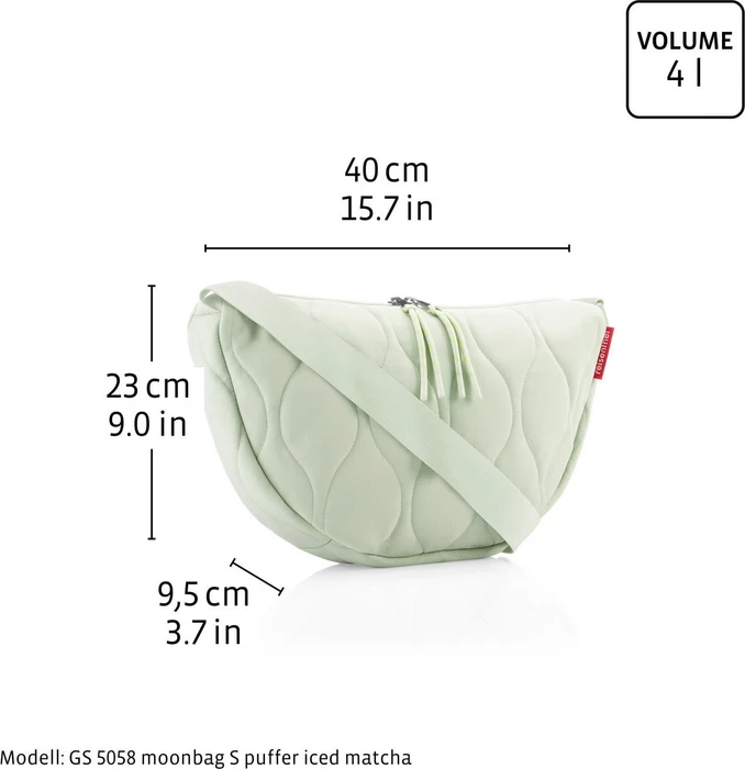 Reisenthel moonbag S Umhängetasche teddy leo cream