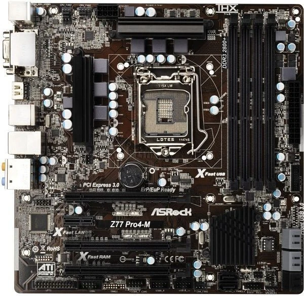ASRock Z77 Pro4-M (Intel 1155)