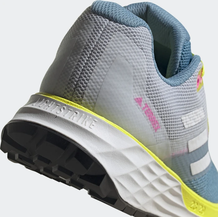 adidas Terrex Two Flow hazy blue/crystal white/acid yellow (Damen)