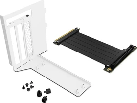 Sharkoon VGCK Vertical Graphics Card Kit 4.0, für Rebel C, gewinkelt, PCIe 3.0, 150mm, weiß/schwarz
