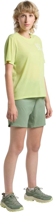Jack Wolfskin Hiking Alpine Shorts Hose kurz eucalyptus (Damen)