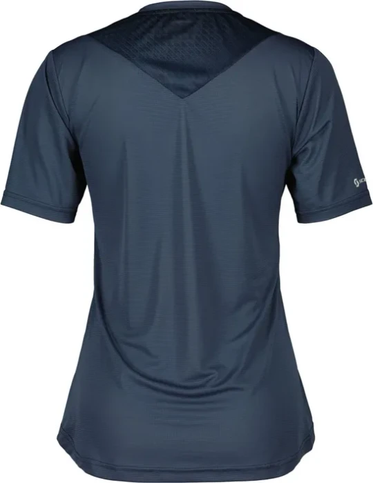 Scott Trail Flow Trikot kurzarm metal blue/fresh green (Damen)