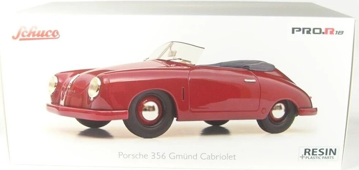 Schuco Porsche 356 Gmünd Coupé silber