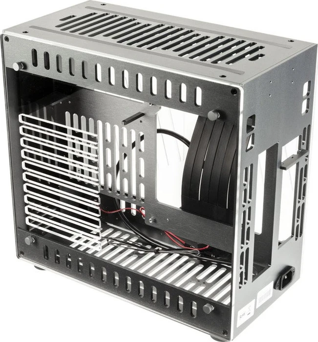 Zalman Z-Machine 300, silber, Acrylfenster, Mini-ITX
