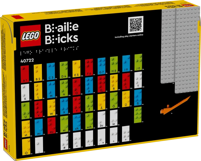 LEGO Spielspaß mit Braille - Deutsches Alphabet