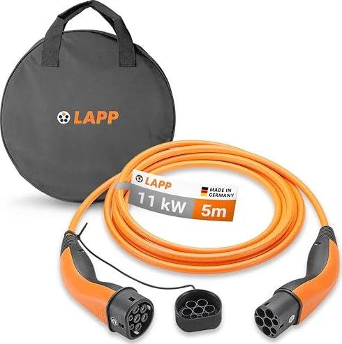 Lapp Mobility Standard Ladekabel Typ 2 orange, 11kW, 5m