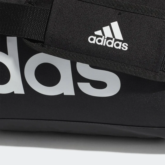 adidas Essentials Logo Duffelbag Medium Sporttasche schwarz/weiß
