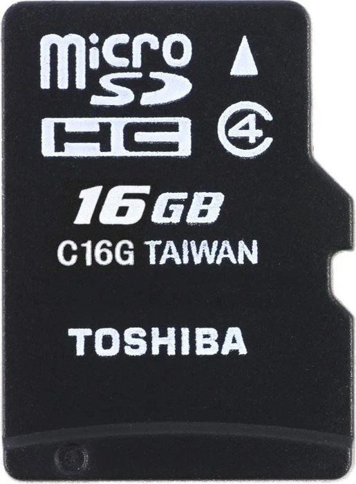 Toshiba Standard M102 R15/W5 16GB Kit, Class 4
