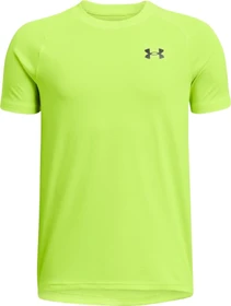 Under Armour Tech 2.0 Funktionsshirt kurzarm high vis yellow/black (Junior)