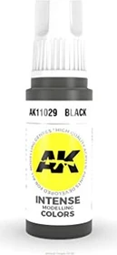 AK-Interactive 3rd Gen Acrylic Colors Intense Modelling Colors black, 17ml