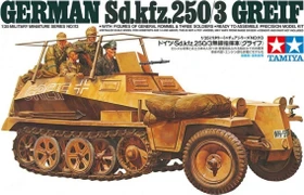 Tamiya WWII Dt.Halbkette 250/3 Greif mit Figuren-Set