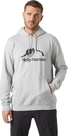 Helly Hansen Nord Graphic Hoodie grey melange (Herren)