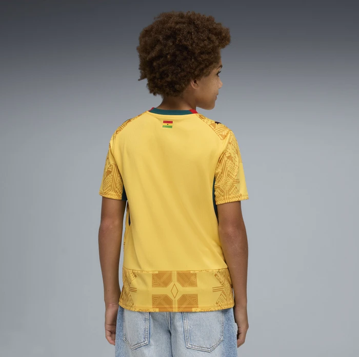 Puma FIFA WM 2026 Ghana Auswärtstrikot sunny yellow/archive yellow (Junior)