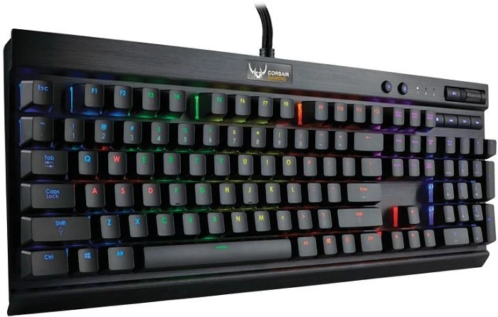 Corsair Gaming K70 RGB, MX RGB BROWN, USB, DE