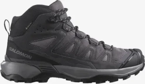 Salomon X Ultra 360 Leather Mid GTX shark/nine iron/cloud gray (Damen)