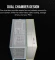 Corsair 2500X White/Satin Gray Aluminium, weiß/silber, Glasfenster Vorschaubild