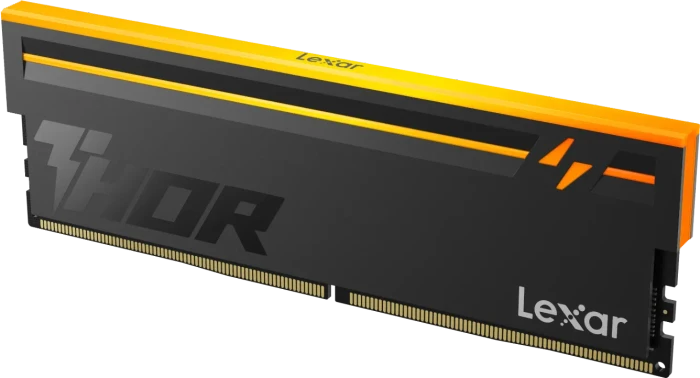 Lexar THOR RGB 2nd Gen, schwarz UDIMM 32GB Kit, DDR5-6000, CL38-48-48-96