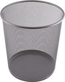 D.RECT Papierkorb 12l silber