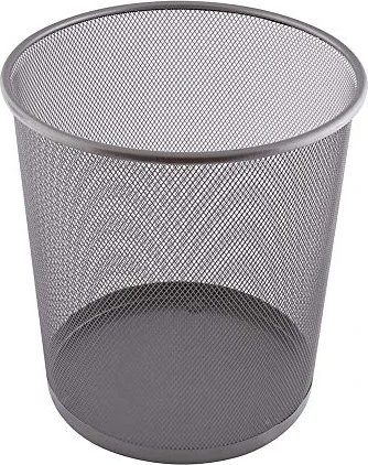D.RECT Papierkorb 12l silber