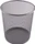 D.RECT Papierkorb 12l silber (110482)