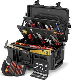 Knipex Robust45 Move Elektro Handwerkzeugset inkl. Koffer, 63-tlg.