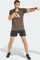 adidas Train Essentials Feelready Logo Funktionsshirt kurzarm shadow olive/semi pink spark (Herren) Vorschaubild