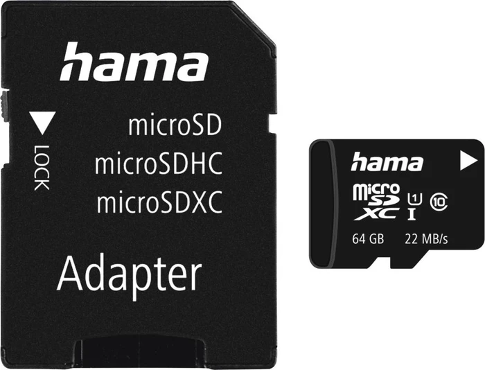 Hama High Speed microSD + Adapter Mobile