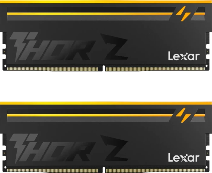 Lexar THOR Z RGB, schwarz UDIMM 32GB Kit, DDR5-6000, CL36-40-40-96