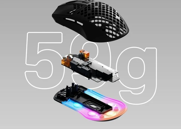 SteelSeries Aerox 3 Onyx 2022 Edition, schwarz, USB