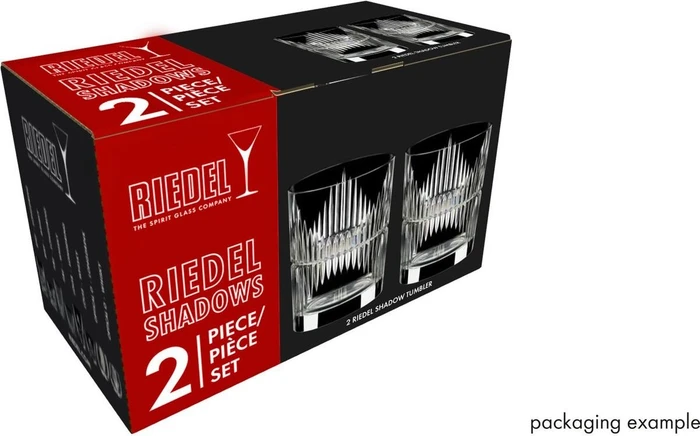 Riedel Tumbler Collection Shadows Tumbler Glas, 2 Stück