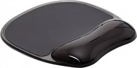 Q-Connect Gel-Mousepad mit Handgelenkauflage, 230x220mm, schwarz