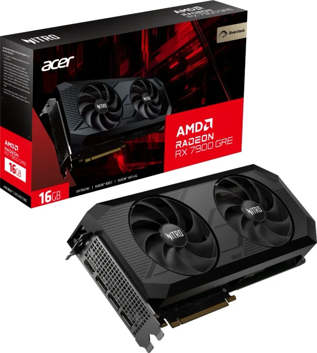Acer Nitro Radeon RX 7900 GRE OC, 16GB GDDR6, HDMI, 3x DP