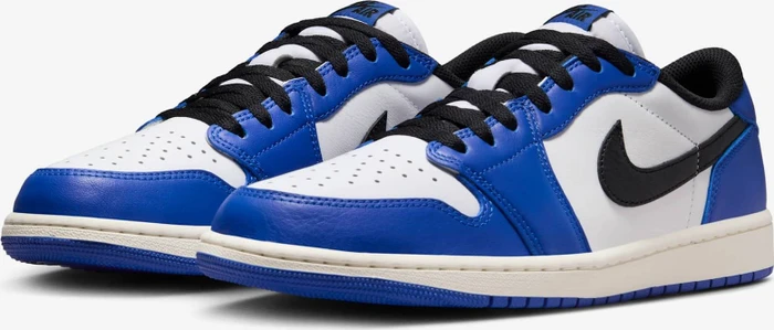 Nike Air Jordan 1 Low weiß/game royal/sail/schwarz (Herren)