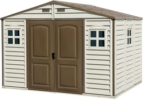Duramax WoodSide 10.5x8 Gerätehaus braun