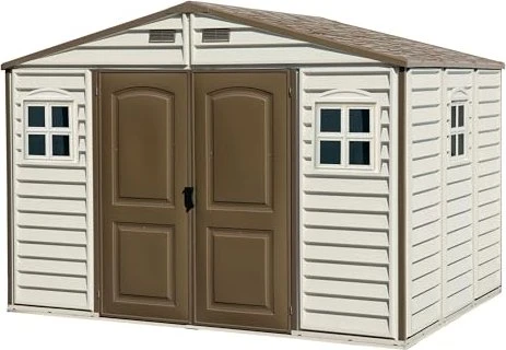 Duramax WoodSide 10.5x8 Gerätehaus braun