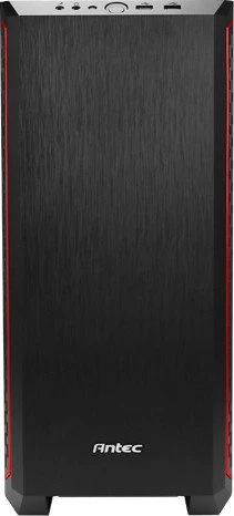 Antec P7 schwarz/rot, Acrylfenster
