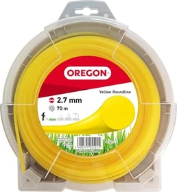 Oregon Roundline Trimmerfaden für Rasentrimmer gelb, 2.7mm/70m