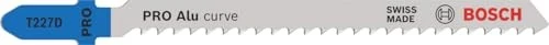Bosch Professional T227D HSS Special for Alu Stichsägeblatt, 100mm, 5 Stück
