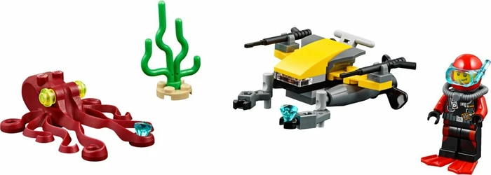 LEGO City Tiefseeforscher - Tiefsee-Tauchscooter