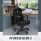 Anda Seat Kaiser 3 Premium XL Gamingstuhl, Carbon Black, Stoff schwarz Vorschaubild
